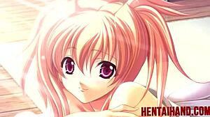 A busty red-haired hentai babe decided to take a ride