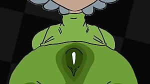 Marie from Splatoon in Wild Group Parody Action?