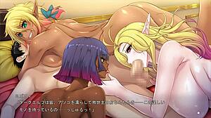 【yokoso! sukebeerufu no mori he】elda & misery 41 hentai clip