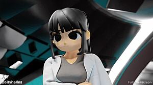 She created a sex robot in the form of a dildo in full HD 3D
