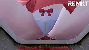 Mmd Giantess Hanako-San Dominates with Wild Toilet Insertion Fetish Encounter. Get Ready for Huge Action!