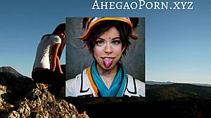 嘿，你喜欢ahegao cosplay hentai荡妇吗？想射给他们吗？