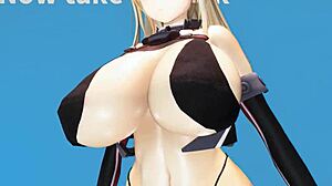 Workout Motivation Turns Steamy with Big-Titted 3D Anime Babe. I’m Obsessed with Her Curves!