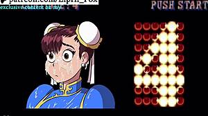 Chun li was fucked by a strong dick of street fighter