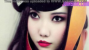 Hey, these horny cosplay sluts want your tribute in hot ASMR action!