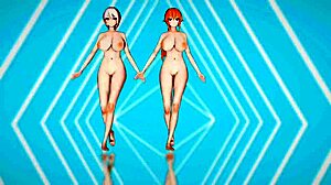 hentai dance hmv with wild fucking and creampie