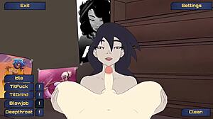 Mei gives boobjob and full nelson yoni spunkstock