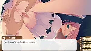 cum with me if you want to live chisato says in love elections chocolate episode 19