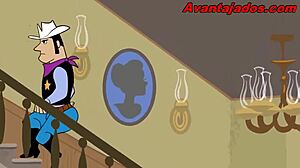 Hey, check out anime gay cowboys in hot hentai action!