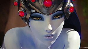 Hey Widowmaker, ready for some rough public sex right now?