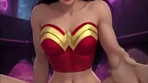 damn, eepol wonder woman part 4 is wild dc ai art