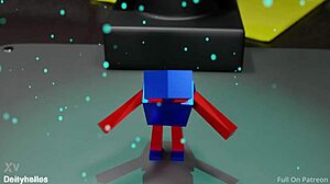 She created a sex robot in the form of a dildo in full HD 3D