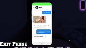 The first kiss with blonde MILF in College Kings 2:26