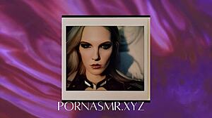 性感金发女郎舔舐引发高潮