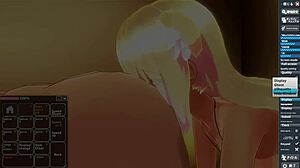 She devours it like sweet chocolate pancakes, huh?