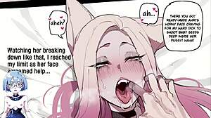 Dominated by seraphine in wild hentai action with big tits and creampie. Her 3d oppai control is unstoppable!