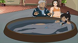 I’m hooked on Four Elements Trainer Korra handjob in Book 5.