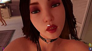 An orgy scene from the game House Party where players engage in a thrilling experience