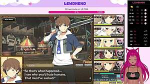 Vtuber Lewdneko Enjoys Wild Creampie Orgasm in Evenicle Part 21