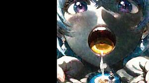 Giantess, You Towering Over Everyone in This Anime Scene?