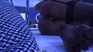 A hot blonde seduces her nice stepnephew