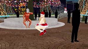 Mmd Bismarck烤甜蜜圣诞苹果派玩乐