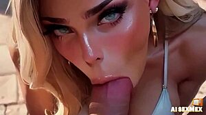 Fucking Hot Blonde Girl In Sexy Outfit For Virtual Big Cock Orgasm