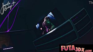 Futa3dx挑战 - 忍住射精直到倒计时结束大鸡巴乳交