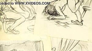 Vintage Erotik Çizimler: Gizli Duyusal Cazibesi Olan Retro Anime Skeçleri