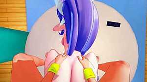 Fairymon ile ateşli karşılaşma, çeşitli pozisyonlarda vahşi Digimon maceraları