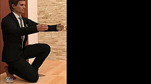 Babysitter 3D porn comics hint at steamy secrets in episode 2 with subtitles.