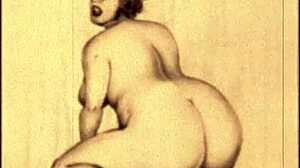 i remember those vintage erotic drawings from the past, they bring back memories