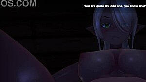 怪物女孩岛序言：Faranne的巨大奶子和坐脸惩罚