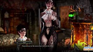 Vadoma Fucked Hard in Countess in Crimson Black Dawn Ep1