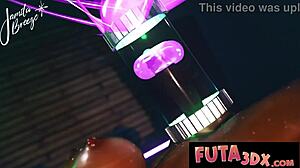 Futa3dx挑战 - 忍住射精直到倒计时结束大鸡巴乳交