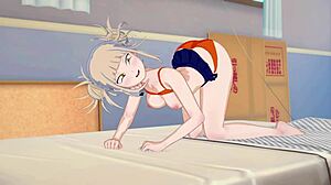 Himiko Toga rides hard in My Hero Academia Koikatsu Party