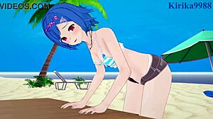 Inui Toko and Nishizono Chigusa go hard with intense sex. Nijisanji Vtuber hentai delivers raw creampie action!