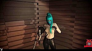 april fooze and sana satoru in rule 34 manga animation with black doggystyle anime.