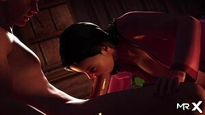 Treasureofnadia ep3 122, intense ass rubbing on his body