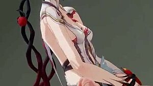 video 340 shows a wild 3d creampie in tight pussy.