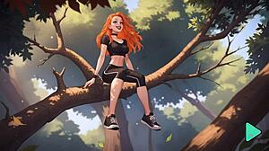 Let's Play Tap 4 Sex with Mia in Forest - Cute Curvy Giantess 3D Hentai