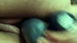 dp solo action with dildo in ass and pussy for wild pleasure