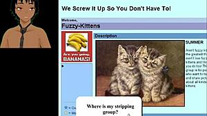 i discovered this retro game where i fuck a curvy office lady with huge oppai and her big boobs