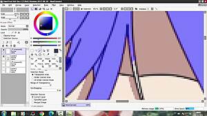 Drawing Hinata Hyuuga in Naruto Shippuden hentai style