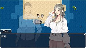 My wife and I shipwrecked on desert island Keiji route gallery ending
