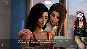 Ms Denvers - Ep 37 Stepmom Milf In Interracial Stockings Scene From Anime Game