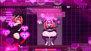 嘿，看看这个Elis Dysnomia日本画廊第二部分，动漫色情游戏中的口交导致高潮