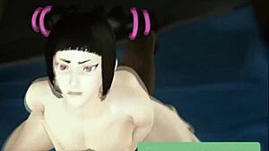 Asian Beauty Tackles Monster Cock Wow!