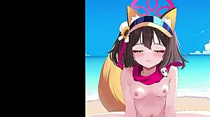 イズナ探索深层动漫场景，充满激烈转折和隐藏欲望在神秘领域