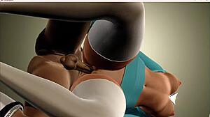 Damn! Mario Bros Rosalina Sucks and Gets Fucked Hard!
